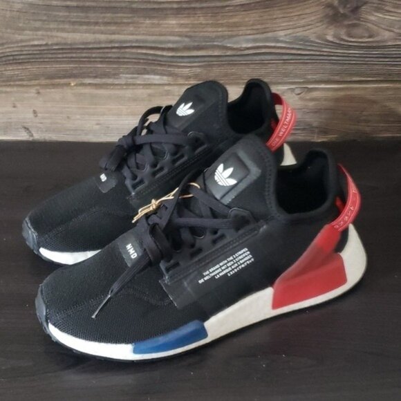 New Adidas NMD Black Sneakers Classic Casual Streetwear Everyday Walking Shoes - Picture 7 of 11